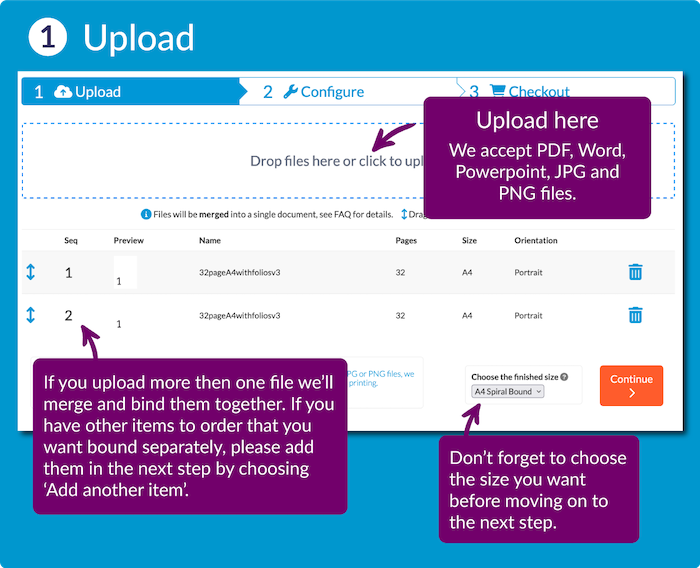 Upload file to Doxdirect