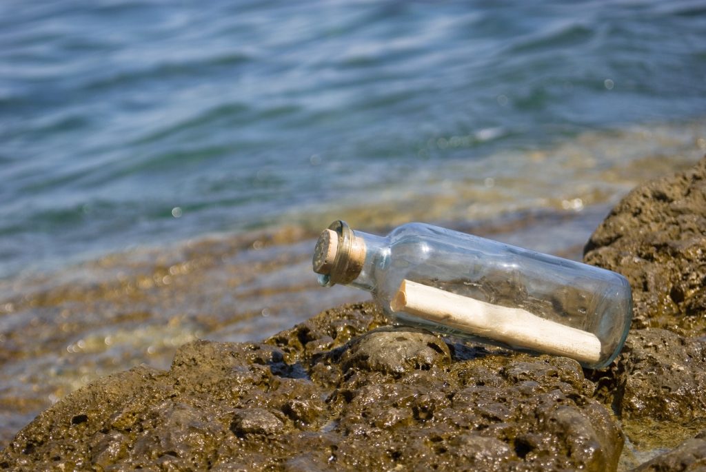 message in a bottle