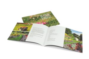 Landscape Saddle stitch booklet