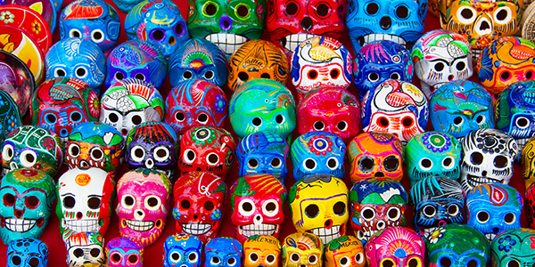 Mexican skulls