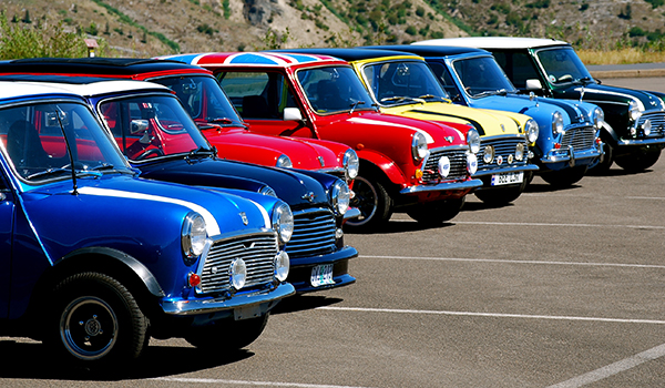 Mini Coopers