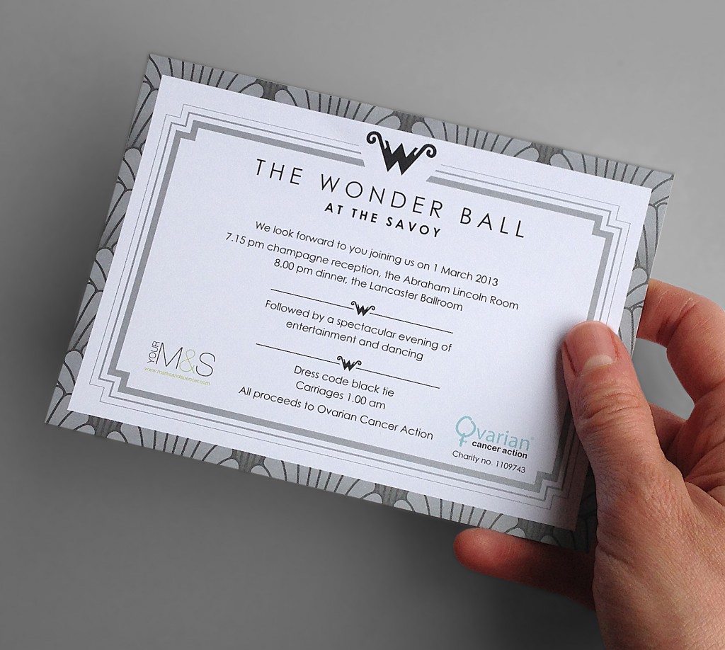 Wonder Ball Invitation
