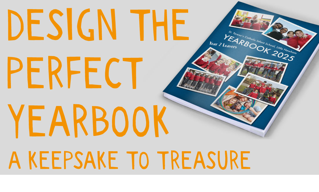 design the perfect school yearbook